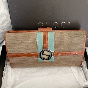 Gucci Britt Reins vintage wallet
